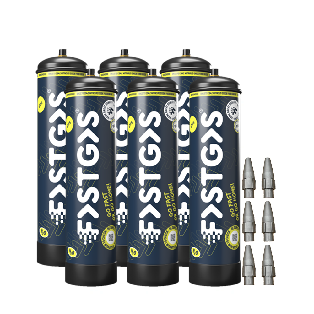 Cream Chargers by Fast Gas (670g N2O) Case 6 - Business Only