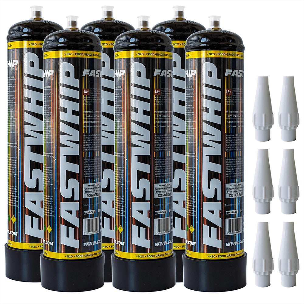 Cream Chargers by Fast Smart Whip (700g N2O) Case 6 - Business Only