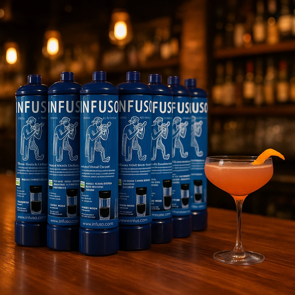 Cream Chargers by Infuso (640g N2O) Case of 6 - Business Only